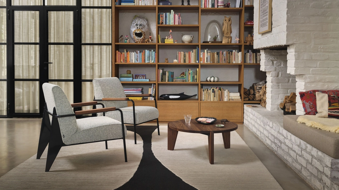 Tavolino rotondo Guéridon Bas di Vitra