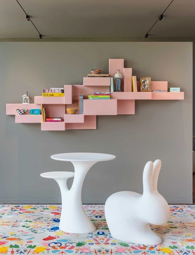Tavolino Rabbit Tree di Qeeboo