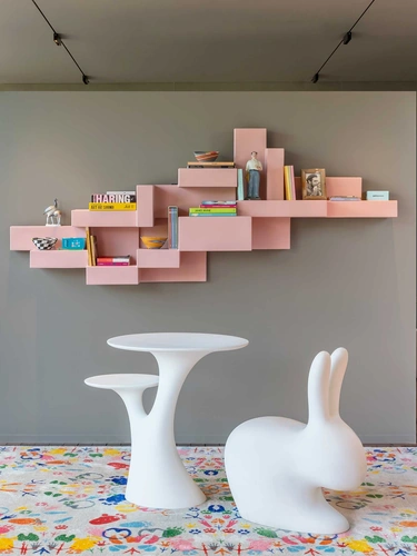 Tavolino Rabbit Tree di Qeeboo