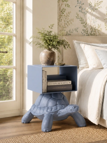 Tavolino di design Turtle Carry di Qeeboo