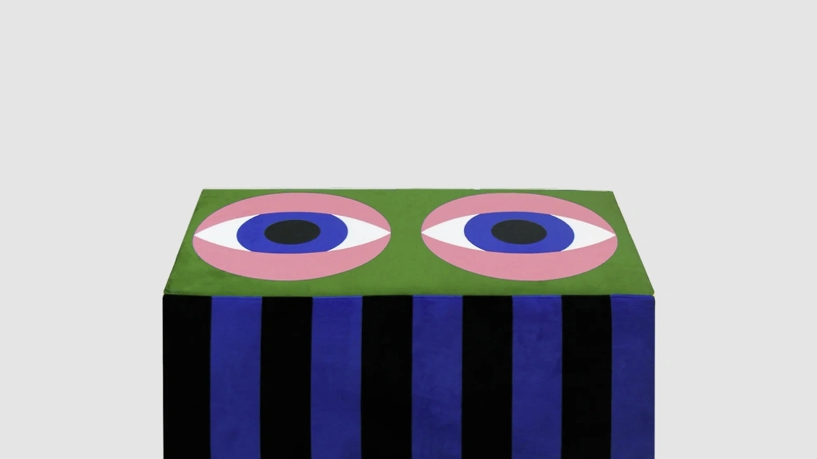 Pouf Vision di Qeeboo