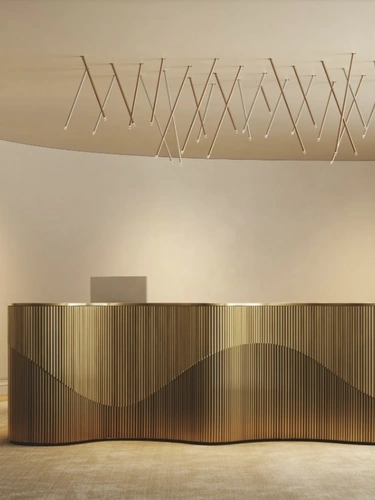 Lampada a soffitto A-Tube Nano Swing di Lodes