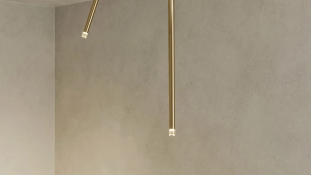 Lampada a soffitto A-Tube Nano Swing di Lodes