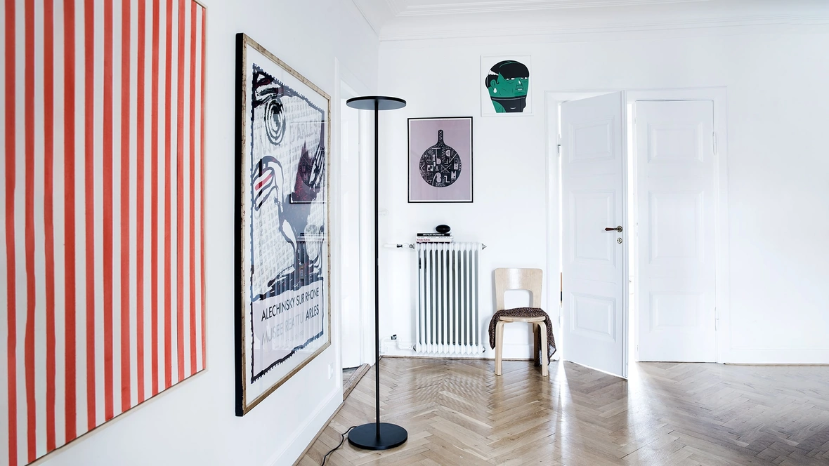 Lampada da terra Athena di Artemide