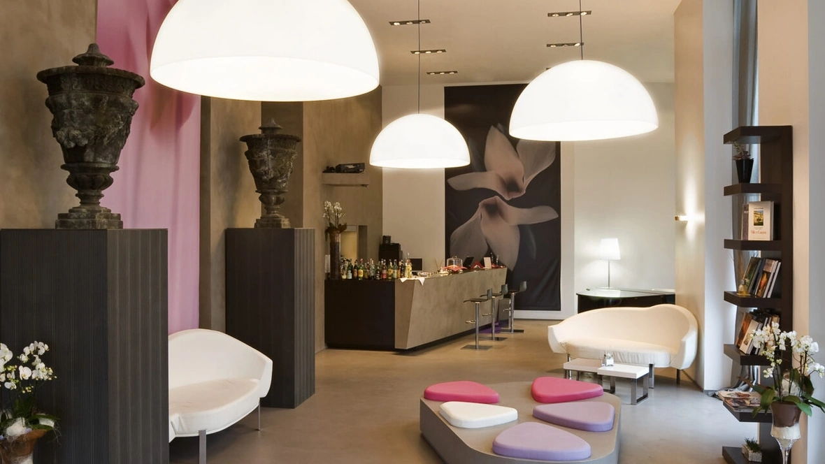 Lampada a sospensione Avico di Fontana Arte