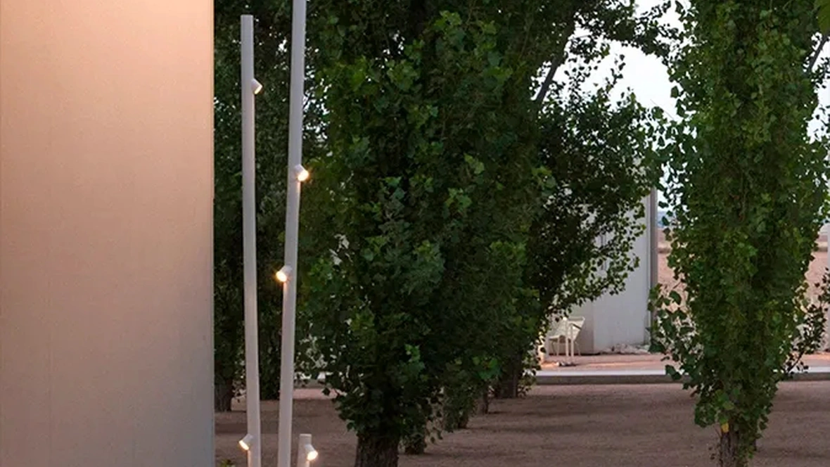 Lampada da esterno Bamboo di Vibia