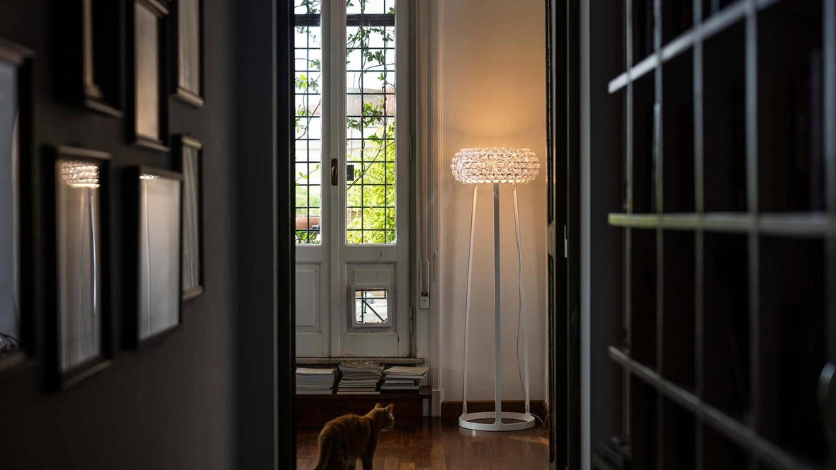 Lampada da terra Caboche Plus di Foscarini