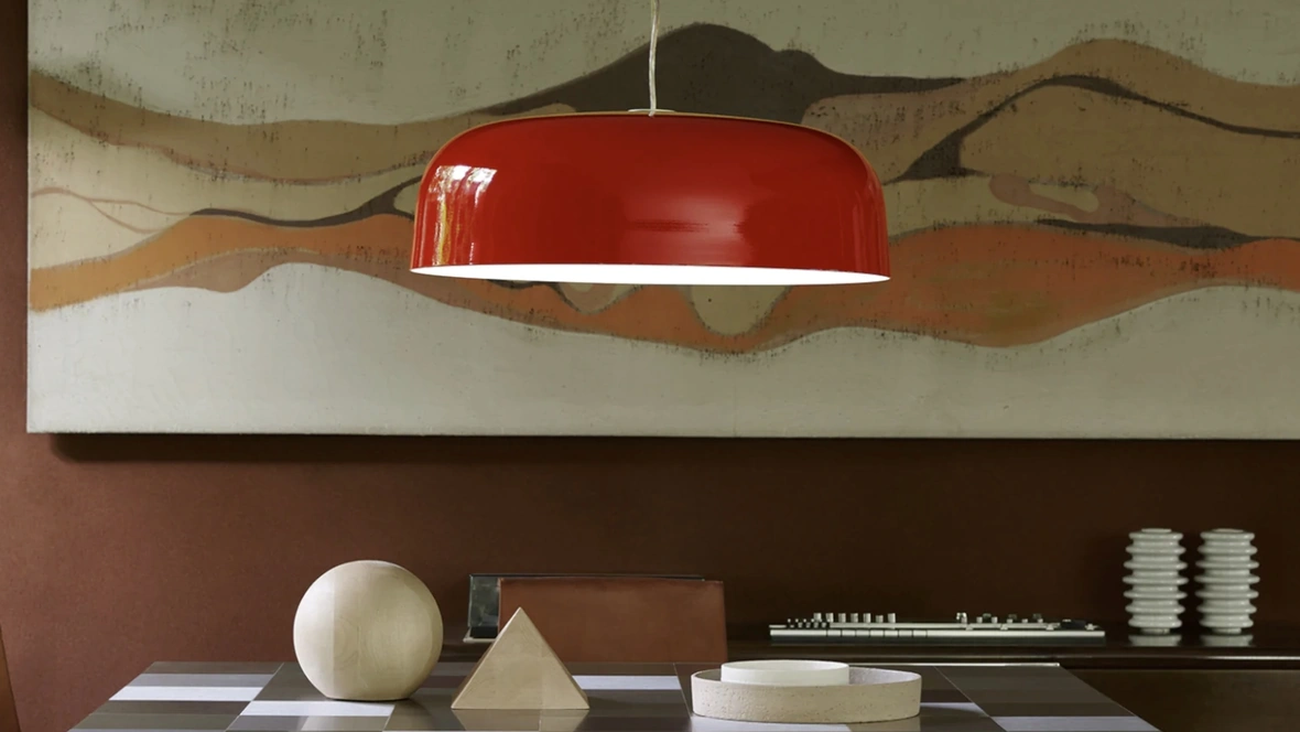 Lampada a sospensione Canopy di Oluce