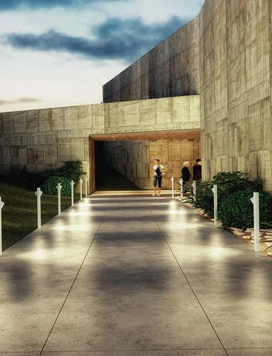 Lampada da esterno Ciclope di Artemide