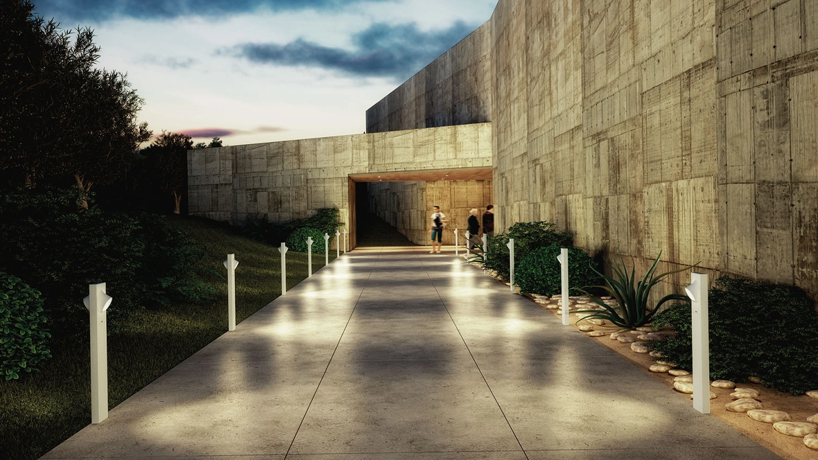 Lampada da esterno Ciclope di Artemide