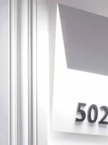 Lampada da parete in metallo sottile Folder di Davide Groppi