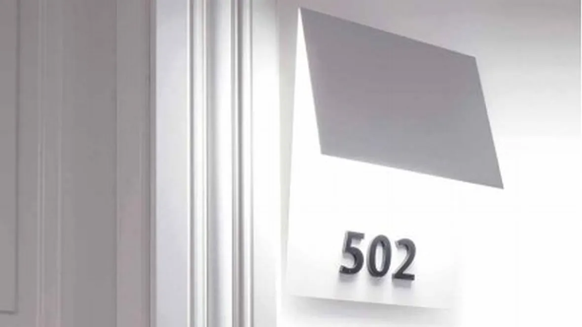 Lampada da parete in metallo sottile Folder di Davide Groppi