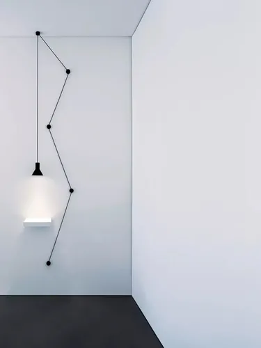 Lampada a sospensione Neuro in metallo per interni di Davide Groppi