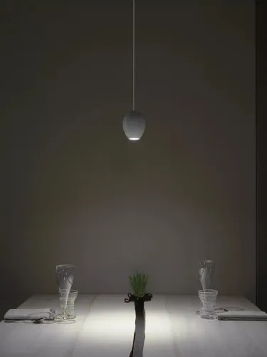 Lampada a sospensione in metallo di Davide Groppi