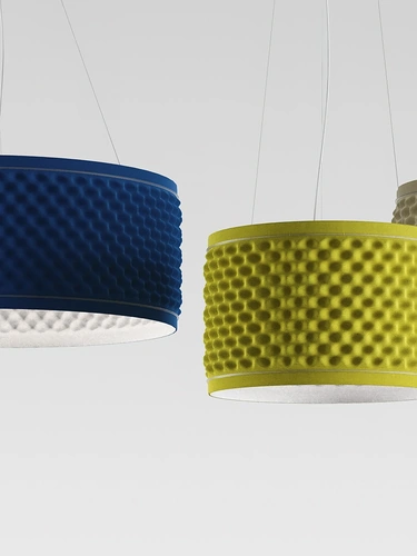 Lampada a sospensione Eggboard Circle di Artemide