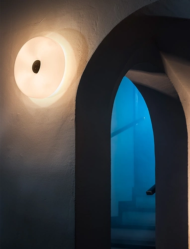 Lampada da parete in vetro soffiato Circus di Foscarini