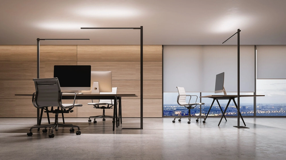 Lampada da terra Gamma di ILTI luce