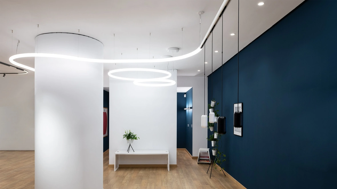 Lampada a sospensione Gople System di Artemide