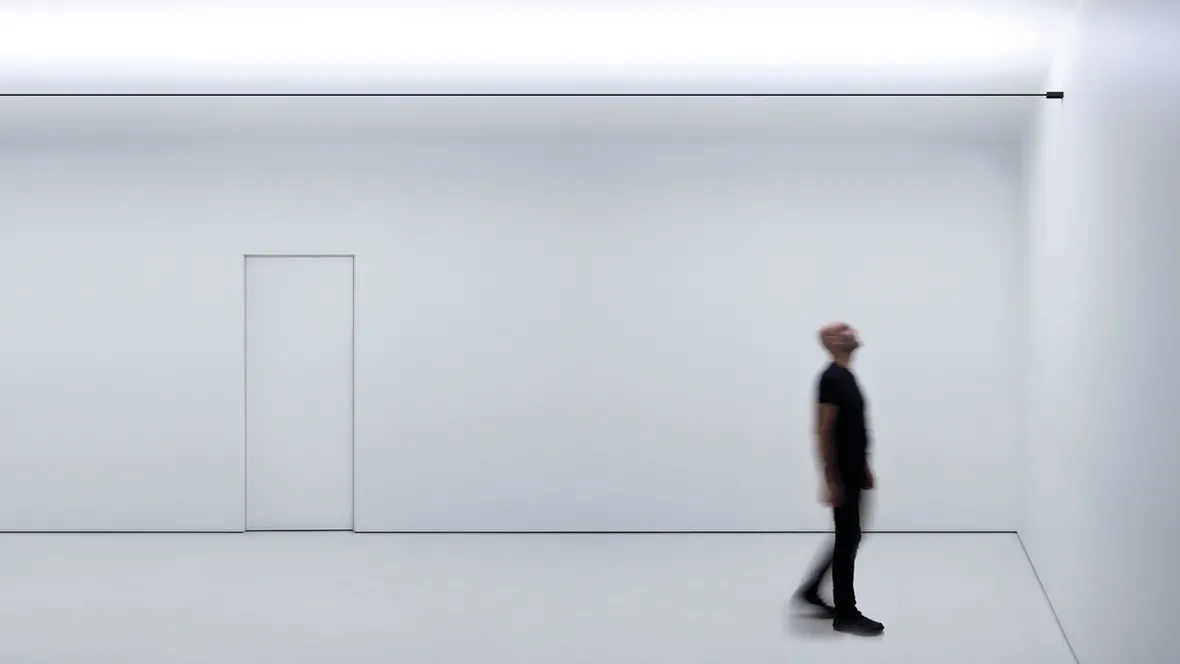 Lampada in metallo da parete di Davide Groppi