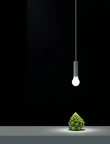 Lampada a sospensione in metallo per interni di Davide Groppi