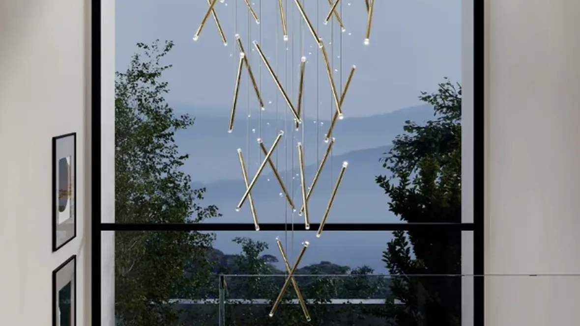 Lampada a sospensione A-Tube Nano Duo di Lodes