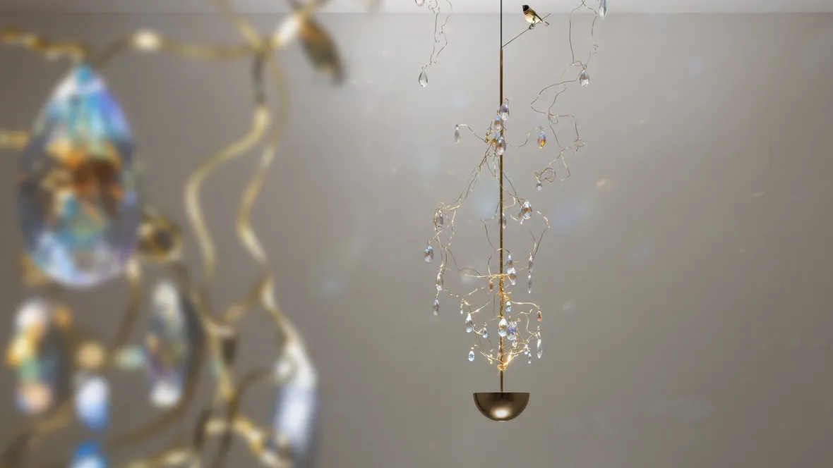 Lampada a sospensione Louis XIV di Davide Groppi