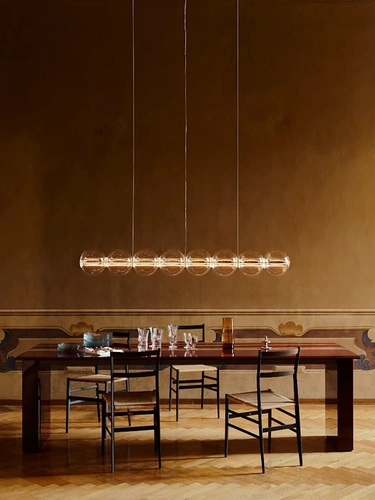 Lampada a sospensione Luce Sferica in vetro soffiato di Flos