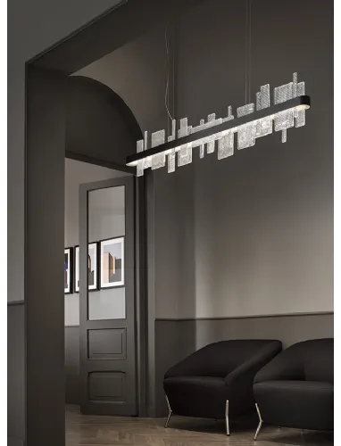 Lampada a sospensione Ribbon di Masiero