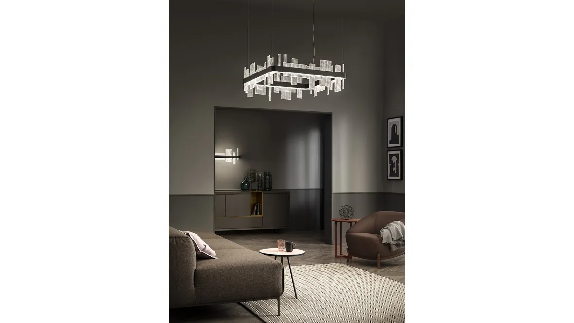 Lampada a sospensione Ribbon di Masiero