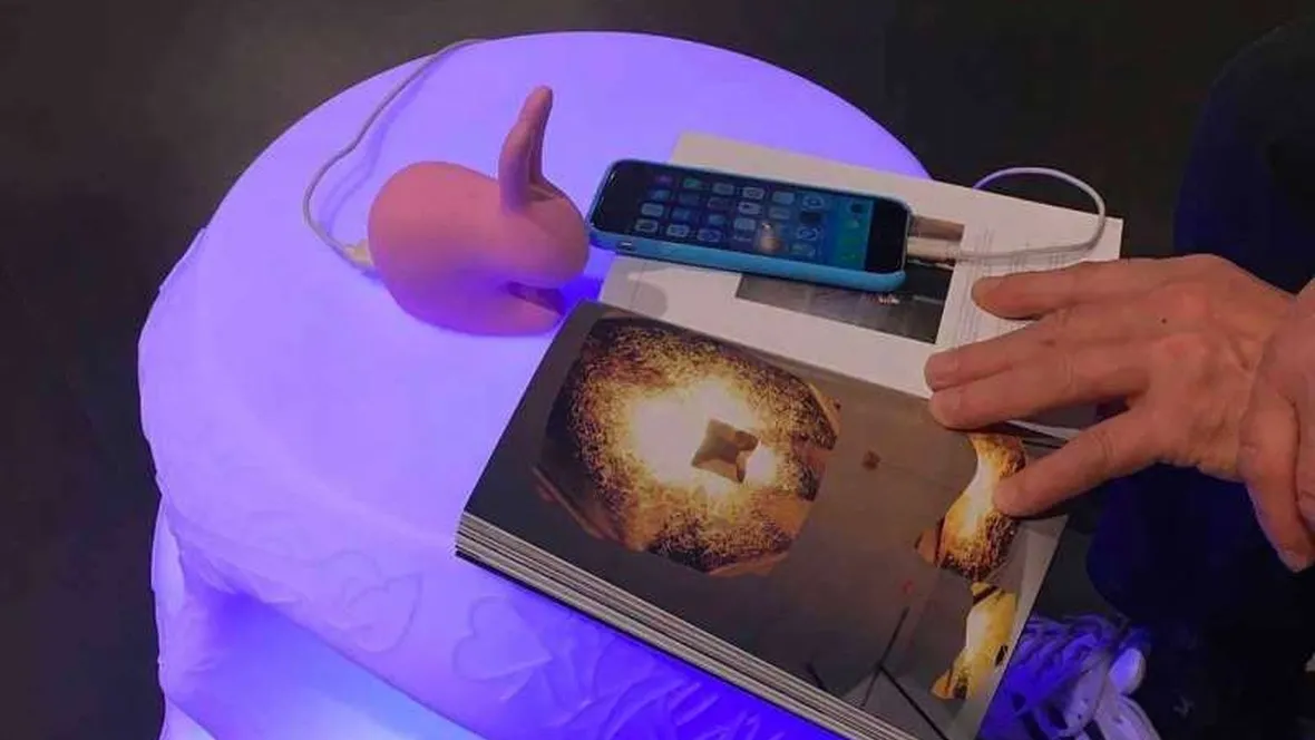 Lampada da terra Mexico Stool di Qeeboo