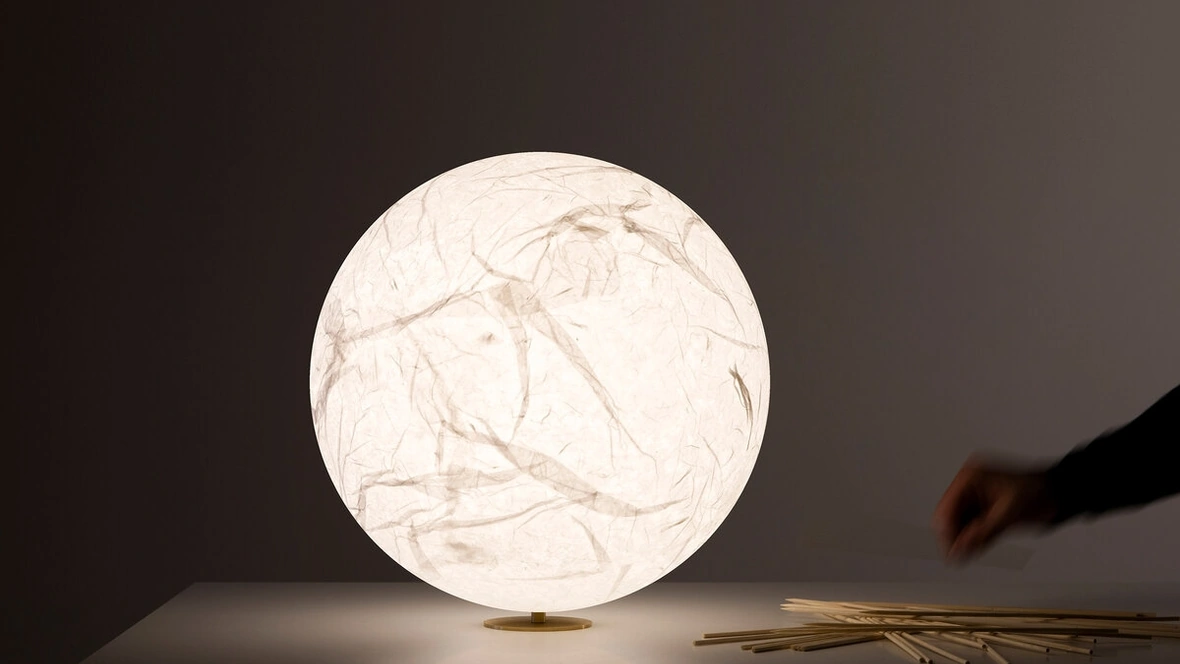 Lampada da tavolo Moon T di Davide Groppi