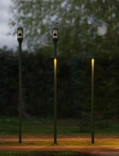 Lampada Needoo con nicchia nido di Artemide