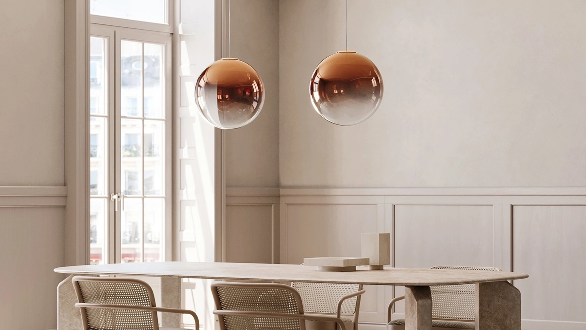 Lampada a sospensione Non Random di Lodes