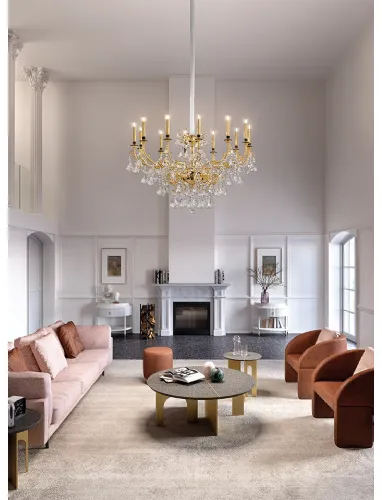 Lampada a sospensione Odessa di Masiero