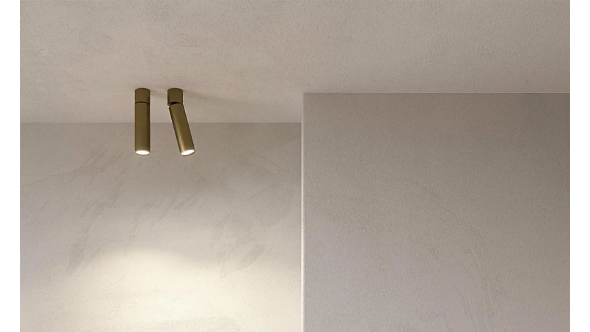 Lampada a soffitto Lola in metallo di Panzeri