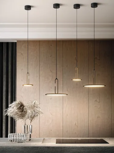 Lampada a sospensione Clip di Pentalight