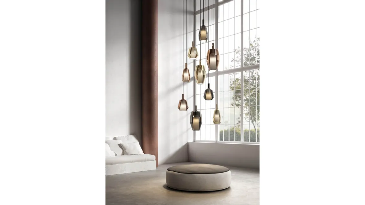Lampada a sospensione Mom Glossy di Pentalight