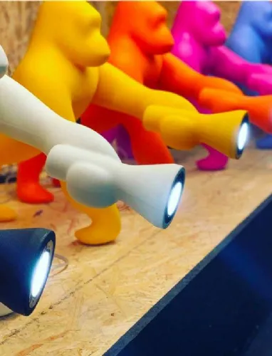Lampada di design Kong XS di Qeeboo