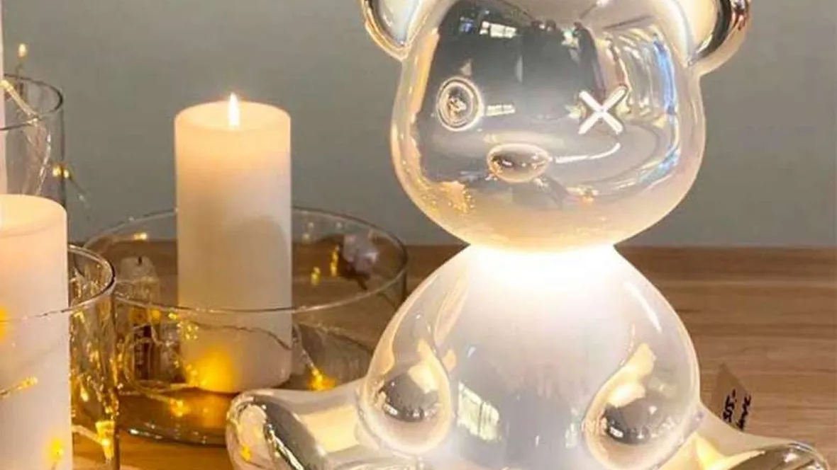 Lampada da tavolo Teddy Boy Metal di Qeeboo