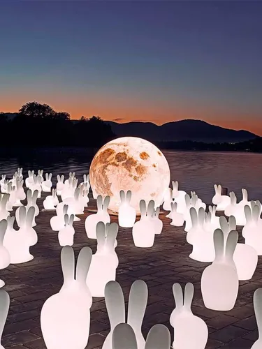 Lampada Rabbit di Qeeboo