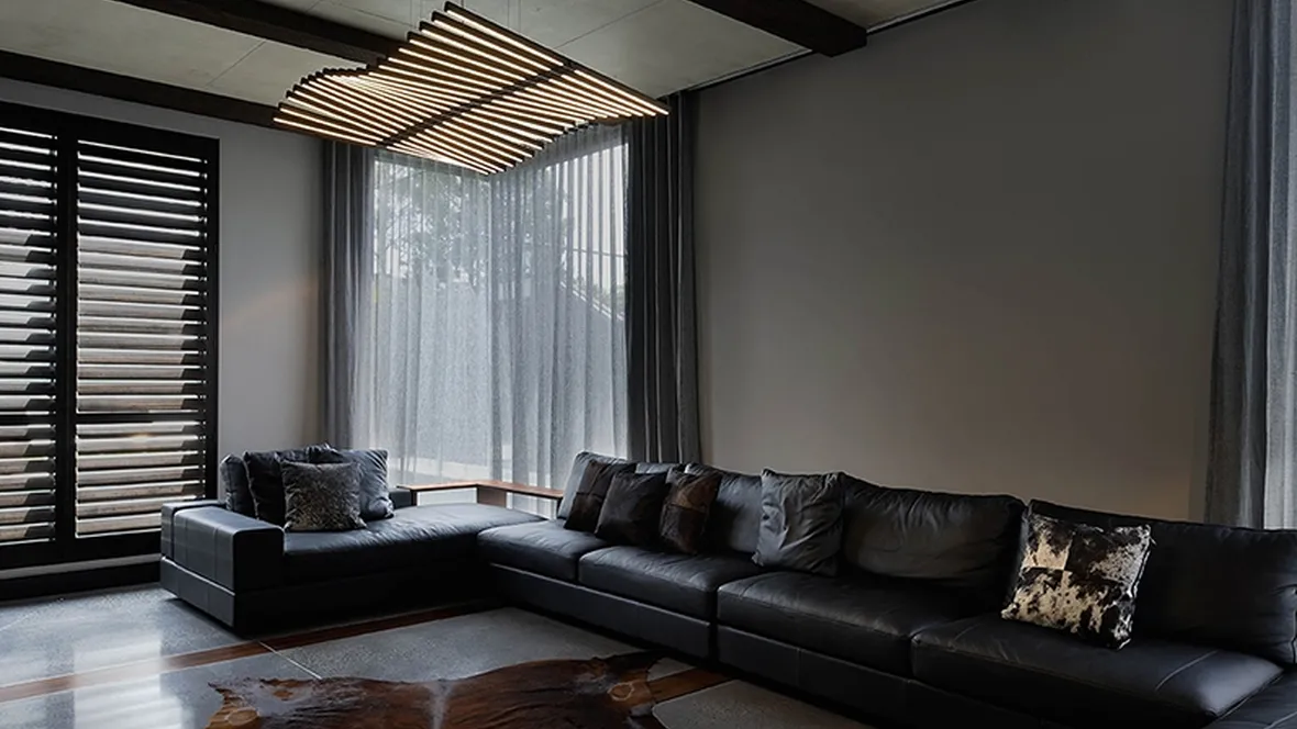 Lampada a sospensione Rhythm Horizontal di Vibia