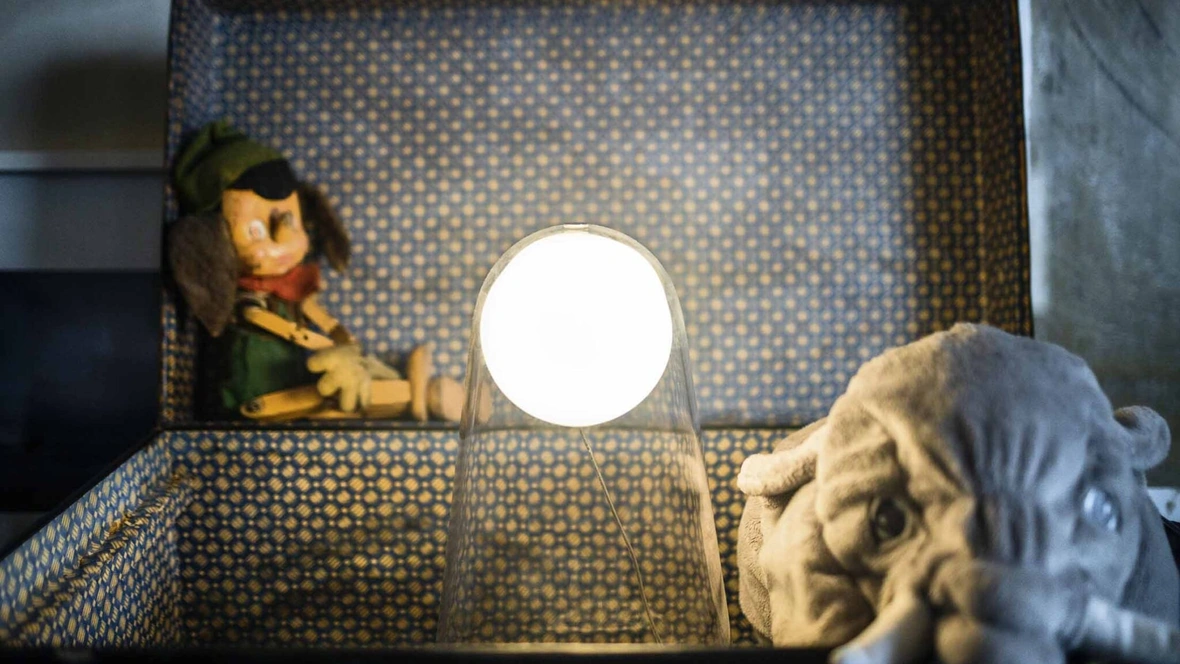 Lampada da tavolo Satellight in vetro soffiato di Foscarini