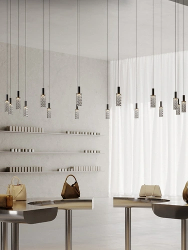Lampada a sospensione Scent Pixel di Panzeri