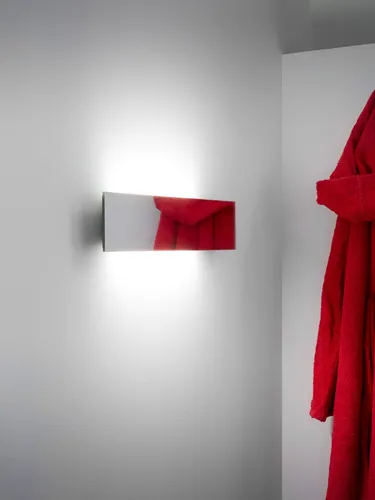 Lampada da parete a specchio Shade di Davide Groppi