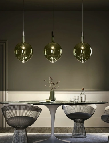 Lampada a sospensione Sky-Fall Round di Lodes