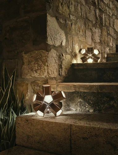 Lampada Bang Outdoor Step Light di Slamp