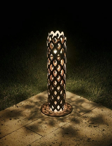 Lampada Charlotte Outdoor Bollard di Slamp