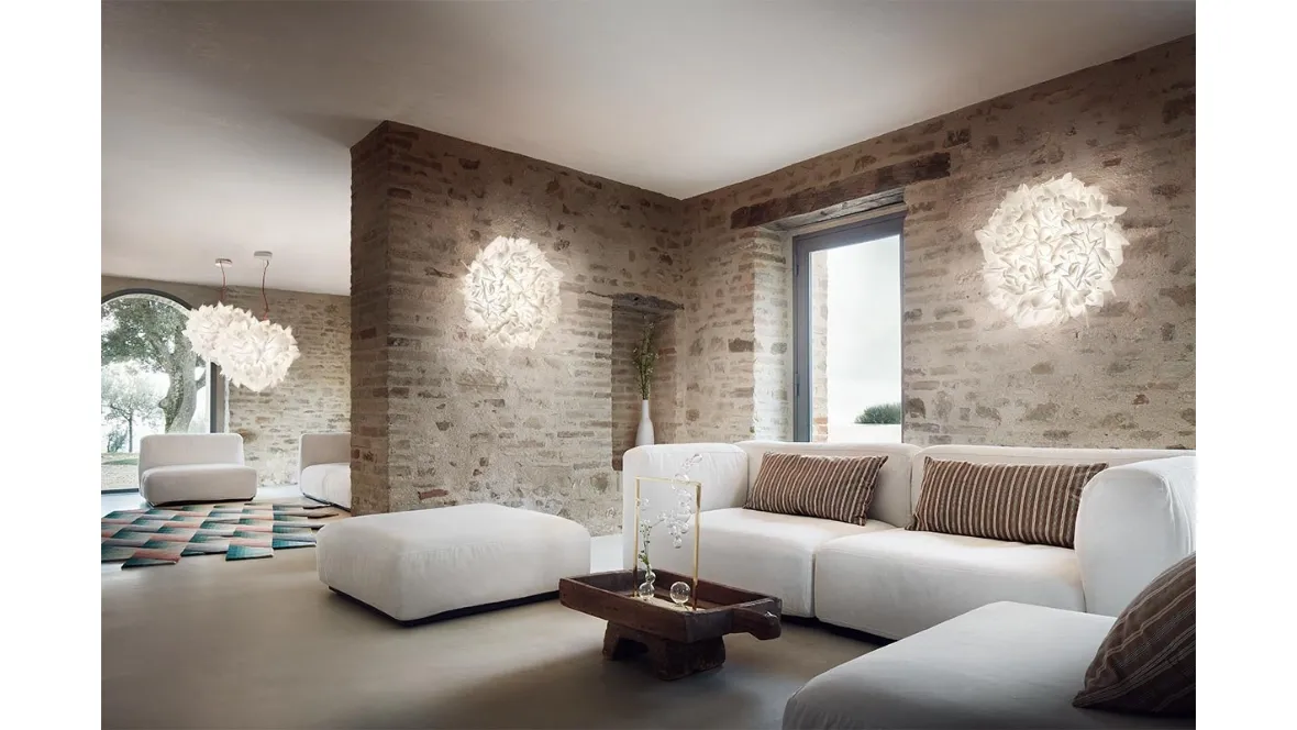 Lampada Veli Foliage Ceiling/wall di Slamp