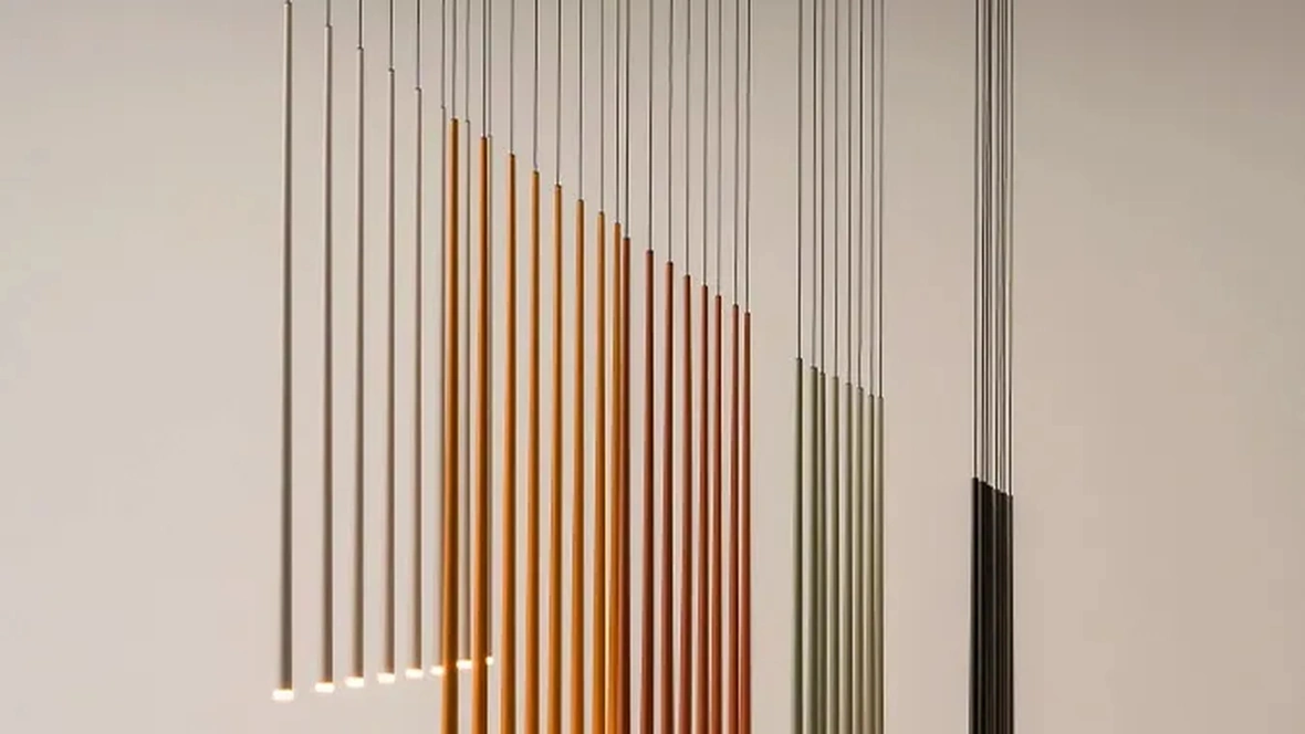 Lampada a sospensione Slim di Vibia