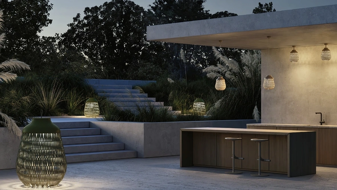 Lampada outdoor Stitch di Lodes